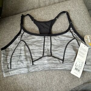 Lole Brittany 2 Bra LSW2653 Black Sports Bra Mid Impact Adjustable Straps NWT